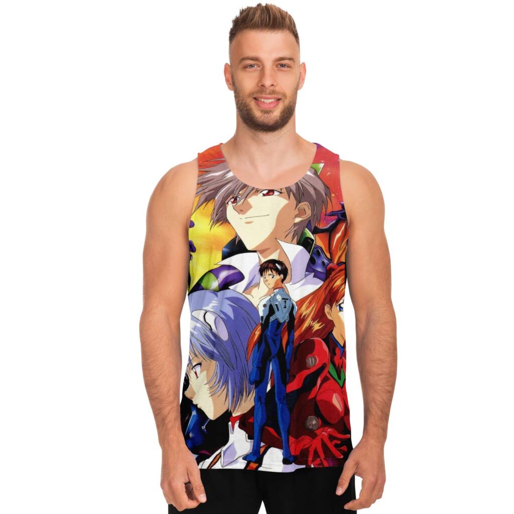 05ececd3574bf8406cf4acc3f4a7c4f3 tankTop male front - Neon Genesis Evangelion Store