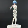 18cm Neon Genesis Evangelion Anime Figure EVA Short Hair Rei Ayanami Action Figure Asuka Figurine PVC 2 - Neon Genesis Evangelion Store