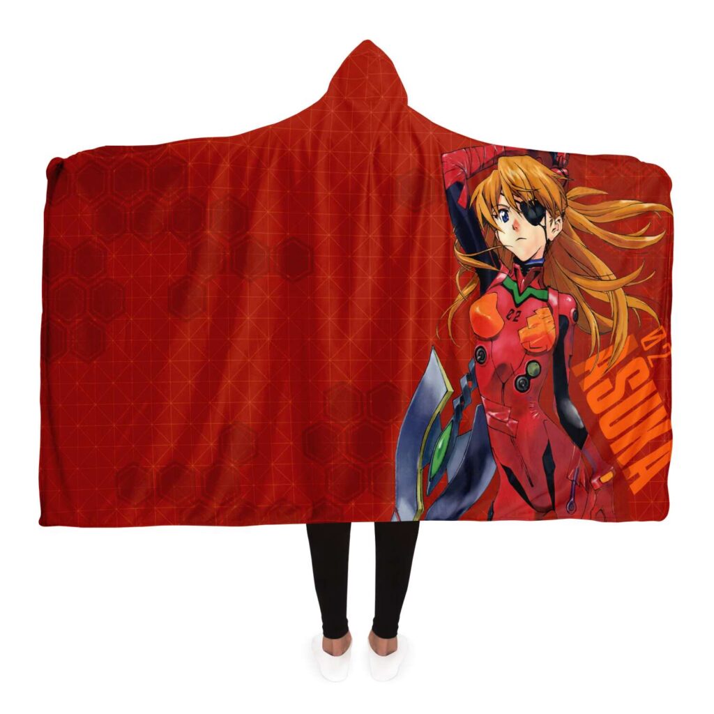 34684c396d72dbc6f8617ac5183e9ff8 hoodedBlanket view4 - Neon Genesis Evangelion Store