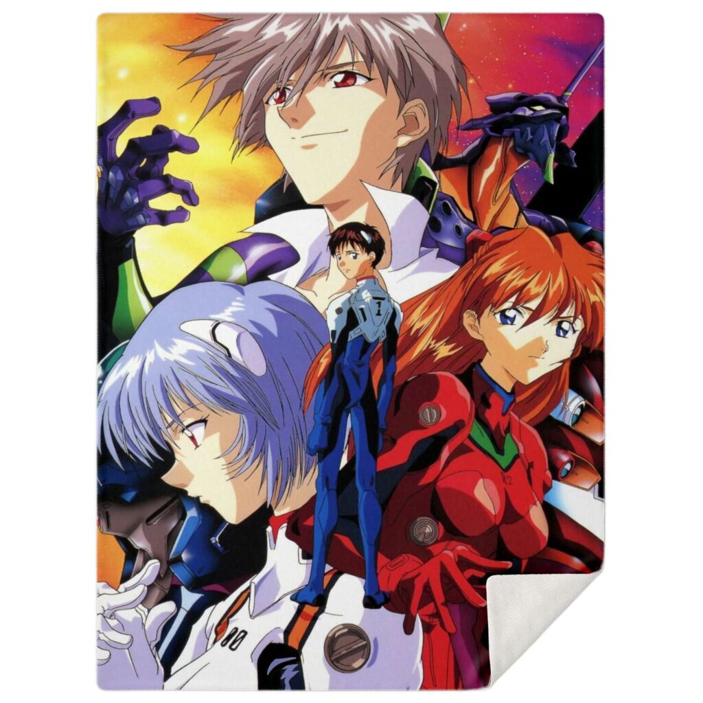 444231ba3ae70444879626a6eabe7ea8 blanket vertical flat - Neon Genesis Evangelion Store