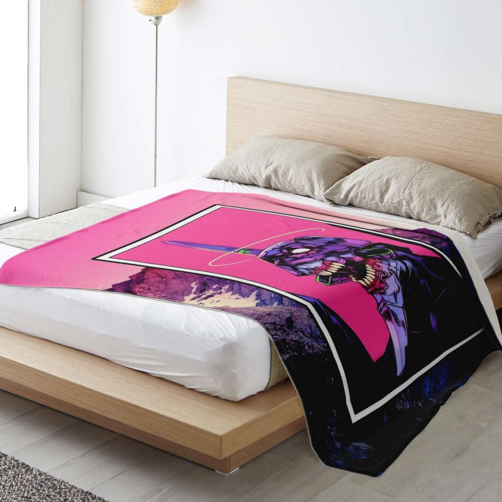 4a518bcefbbd380a3451e320c5f2e332 blanket vertical lifestyle - Neon Genesis Evangelion Store