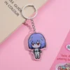 5CM New Anime NEON GENESIS EVANGELION EVA Ayanami Rei Asuka Figure model Cartoon Kawaii Key chain 1 - Neon Genesis Evangelion Store