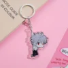 5CM New Anime NEON GENESIS EVANGELION EVA Ayanami Rei Asuka Figure model Cartoon Kawaii Key chain 13 - Neon Genesis Evangelion Store