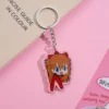 5CM New Anime NEON GENESIS EVANGELION EVA Ayanami Rei Asuka Figure model Cartoon Kawaii Key chain 5 - Neon Genesis Evangelion Store