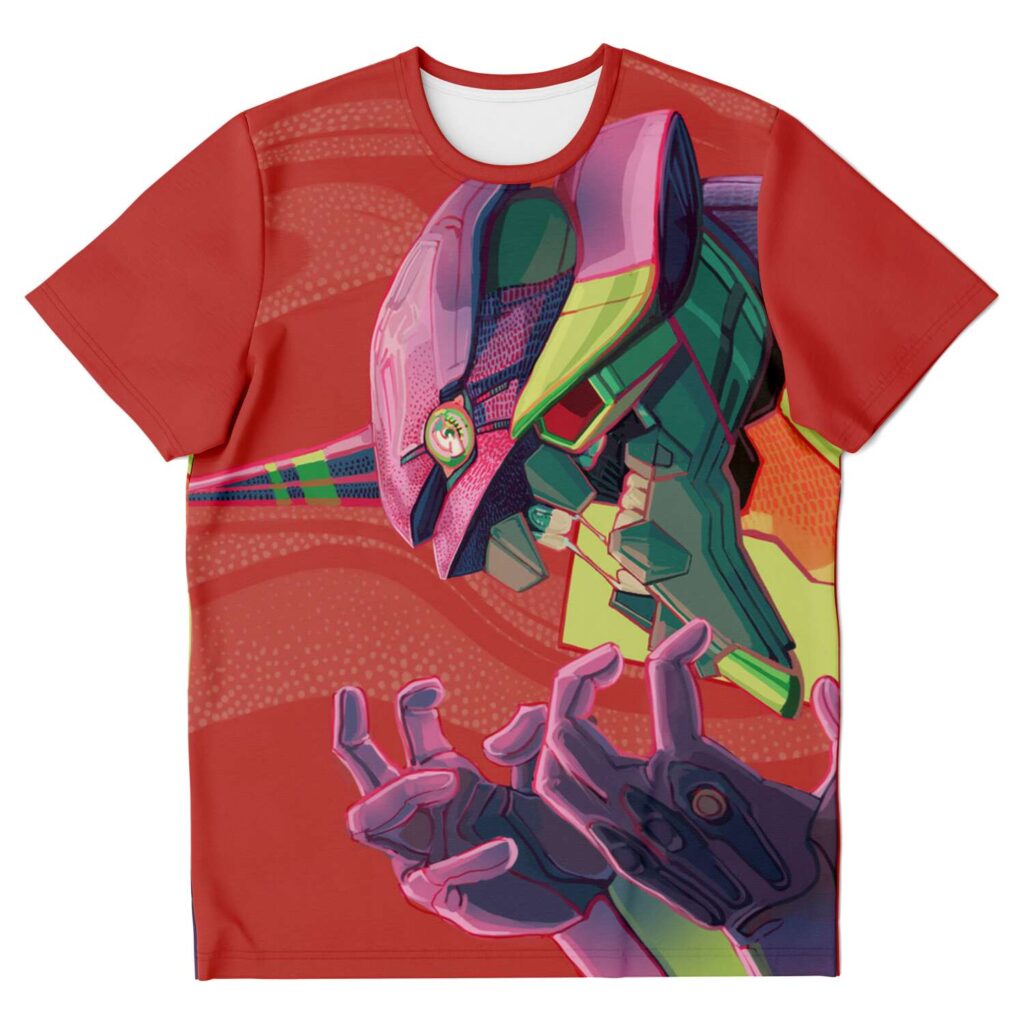 7980c0b8438129e31ab73e0d76a5f534 unisexTshirt flat front - Neon Genesis Evangelion Store