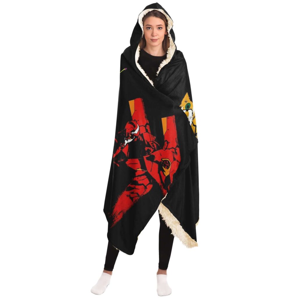 888b9e7c7431f1daa62d73367dc2f143 hoodedBlanket view2 - Neon Genesis Evangelion Store