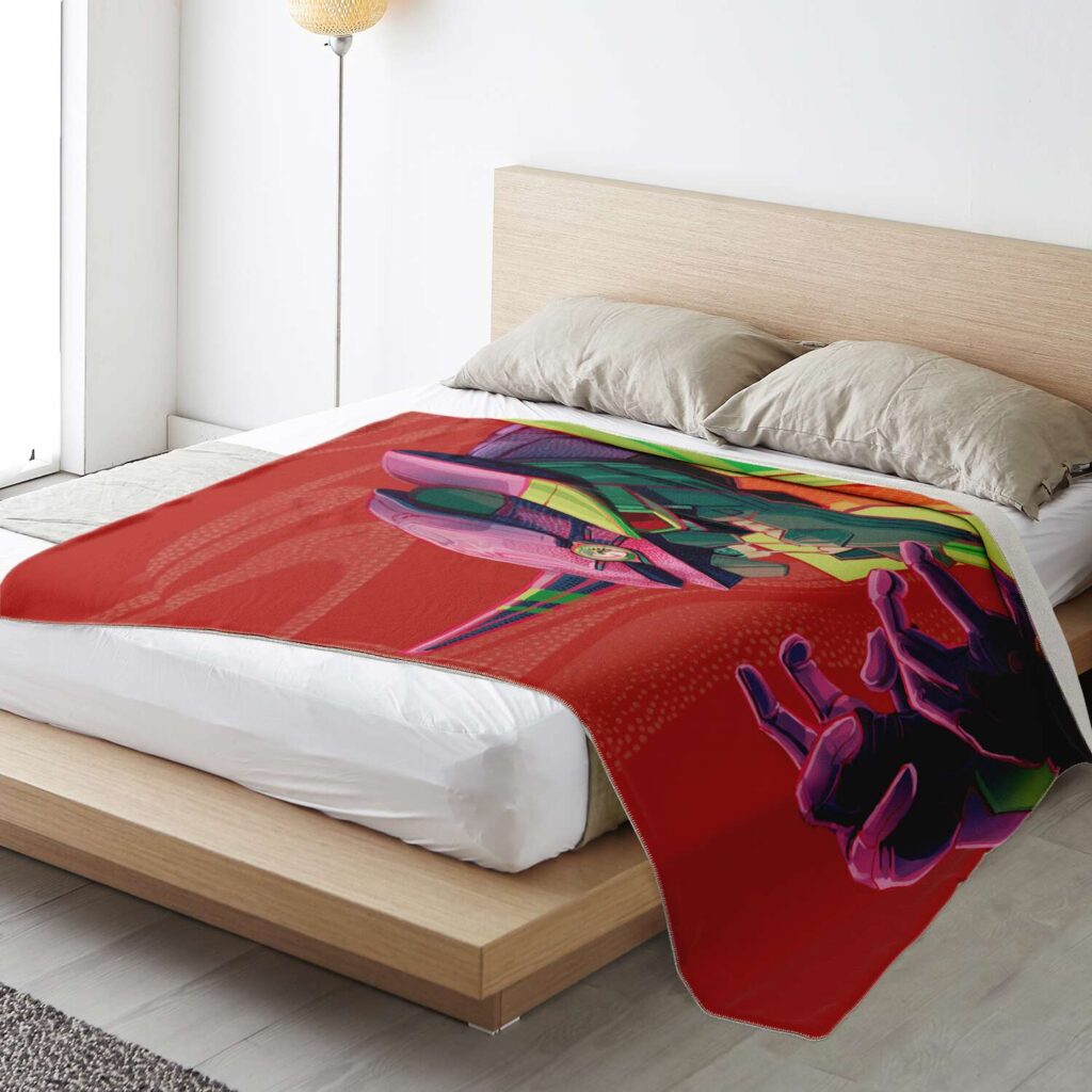 91bedc93c5ac56e9ec7b8b671c11334b blanket vertical lifestyle - Neon Genesis Evangelion Store