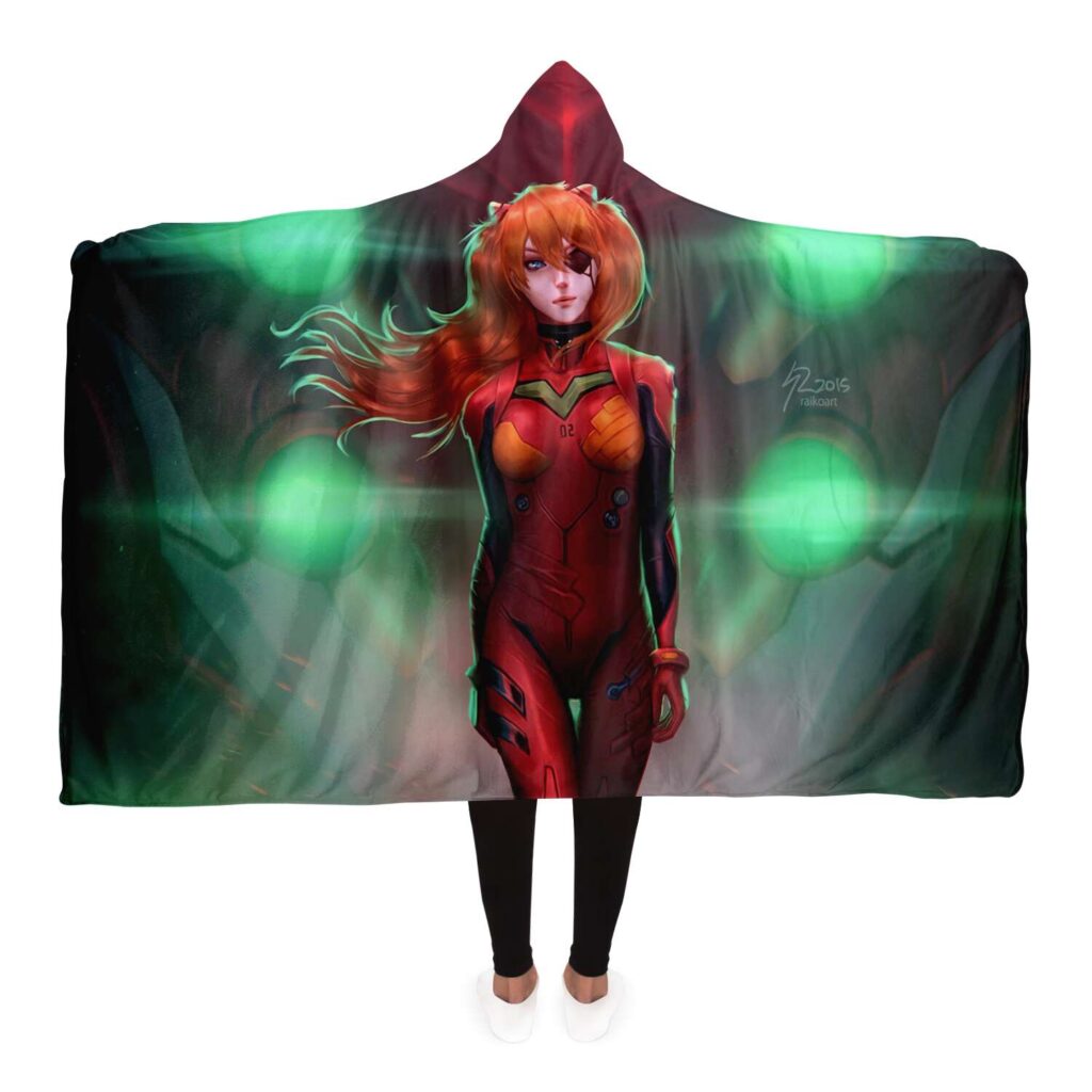 981b80a703ade3464f66214359378ba3 hoodedBlanket view4 - Neon Genesis Evangelion Store