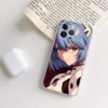 Anime E EvangelionS Ayanami Rei Phone Case Transparent For Iphone 15 14Pro 11 12 14 Pro 1 - Neon Genesis Evangelion Store