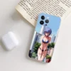 Anime E EvangelionS Ayanami Rei Phone Case Transparent For Iphone 15 14Pro 11 12 14 Pro - Neon Genesis Evangelion Store