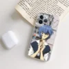 Anime E EvangelionS Ayanami Rei Phone Case Transparent For Iphone 15 14Pro 11 12 14 Pro 4 - Neon Genesis Evangelion Store