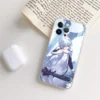 Anime E EvangelionS Ayanami Rei Phone Case Transparent For Iphone 15 14Pro 11 12 14 Pro 9 - Neon Genesis Evangelion Store