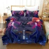 Anime Evangelion Duvet Cover Pillowcase 3D Printed Bedding Set 2 3 Pcs Double Full Queen King 3 - Neon Genesis Evangelion Store