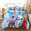 Anime Evangelion Duvet Cover Pillowcase 3D Printed Bedding Set 2 3 Pcs Double Full Queen King 5 - Neon Genesis Evangelion Store