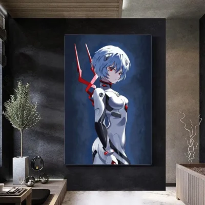 N Neon G Genesis E Evangelion Anime Posters Sticky HD Quality Poster Wall Art Painting Study 12 - Neon Genesis Evangelion Store