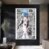 N Neon G Genesis E Evangelion Anime Posters Sticky HD Quality Poster Wall Art Painting Study 4 - Neon Genesis Evangelion Store