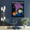 N Neon G Genesis E Evangelion Self adhesive Art Poster Retro Kraft Paper Sticker DIY Room 2 - Neon Genesis Evangelion Store