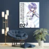 N Neon G Genesis E Evangelion Self adhesive Art Poster Retro Kraft Paper Sticker DIY Room 7 - Neon Genesis Evangelion Store