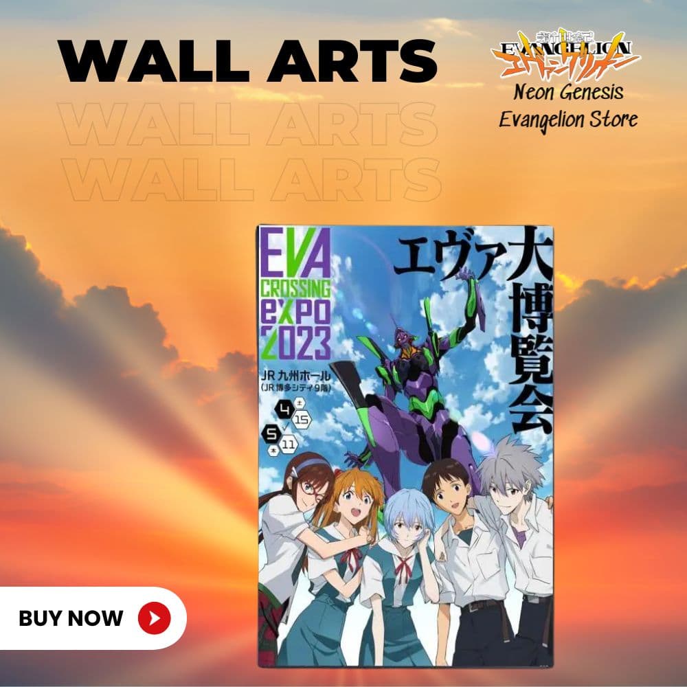 Neon Genesis Evangelion Wall Arts collection