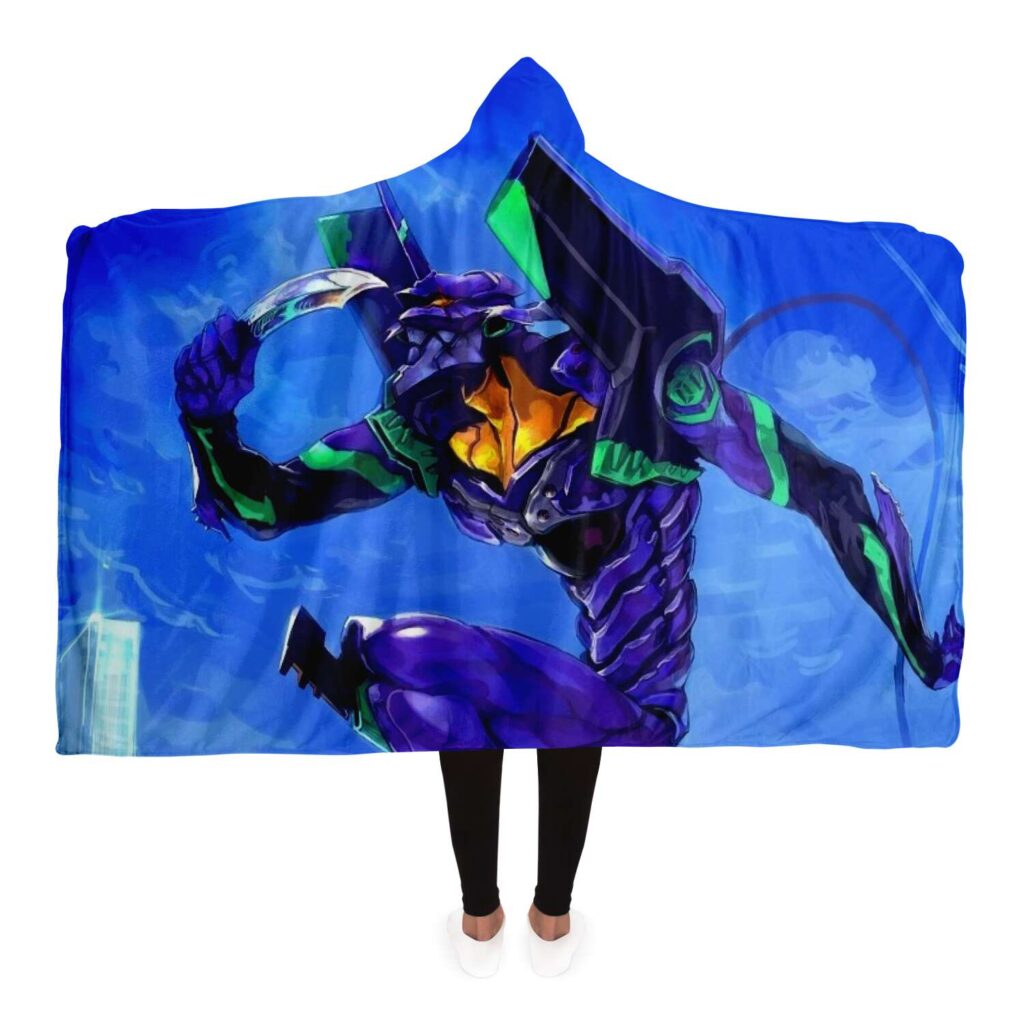 bdfba6081f94078308314892522dad6c hoodedBlanket view4 - Neon Genesis Evangelion Store