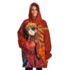 c4b57ef77adcde22f010b41a0b10c55a hoody female front - Neon Genesis Evangelion Store