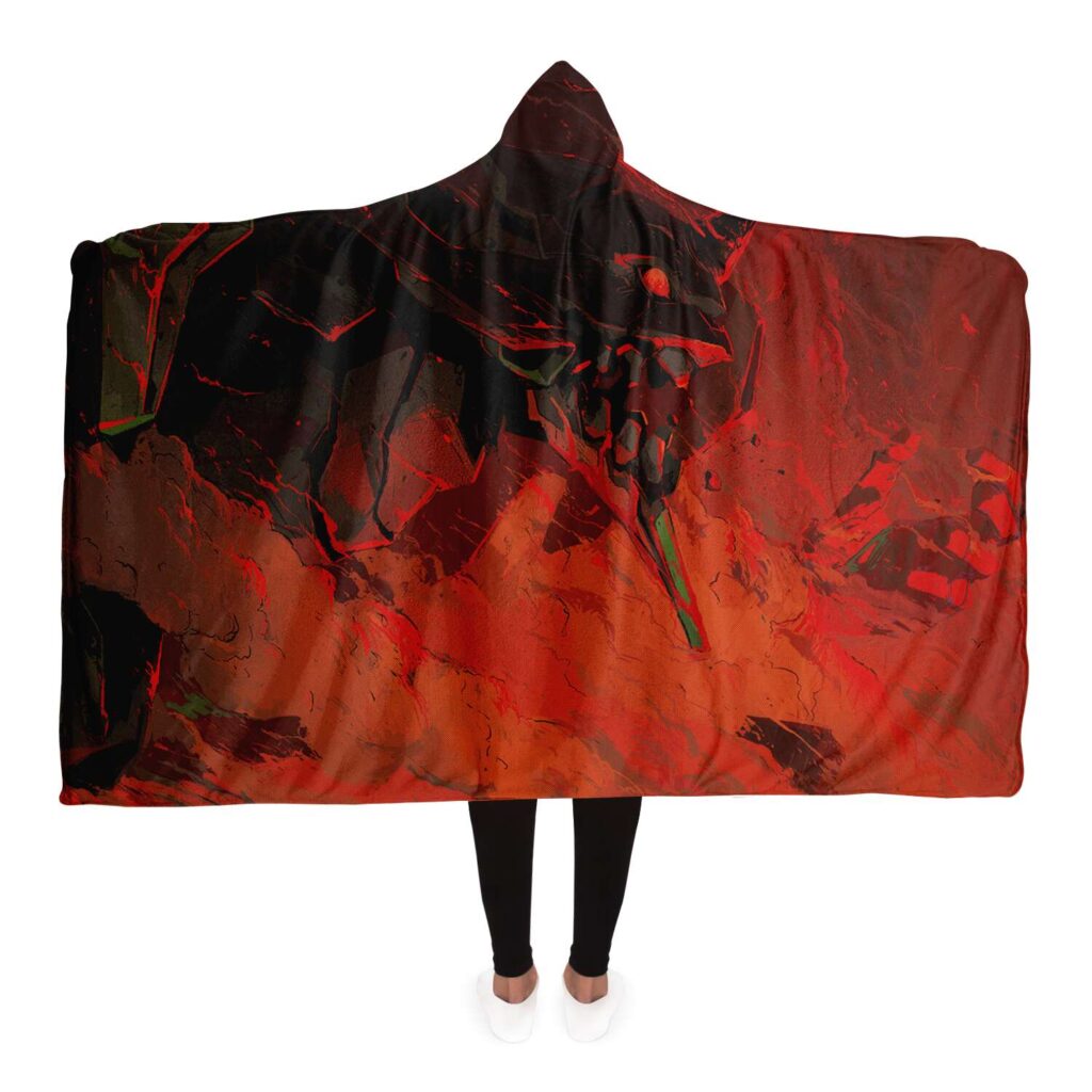 c65f7a946220bf54ec2577cdc799c757 hoodedBlanket view4 - Neon Genesis Evangelion Store