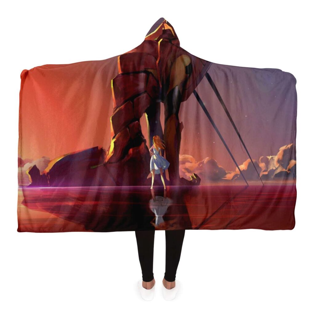 e3106d17e086ad6eeb391216dc04c4a0 hoodedBlanket view4 - Neon Genesis Evangelion Store