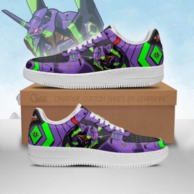 evangelion unit 01 air force sneakers neon genesis evangelion shoes gearanime - Neon Genesis Evangelion Store