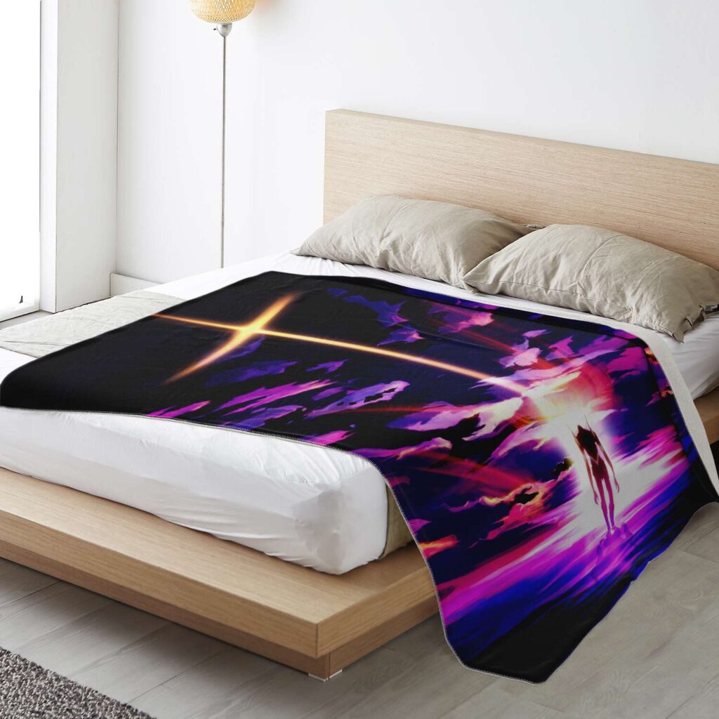 f83e1fbb95c0394baa4d872c15498a0e blanket vertical lifestyle - Neon Genesis Evangelion Store