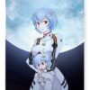 rei and rei little evangelion naud hollak transparent 1 - Neon Genesis Evangelion Store