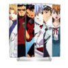 retro neon genesis evangelion characters anime gifts for fans lotus leafal transparent - Neon Genesis Evangelion Store