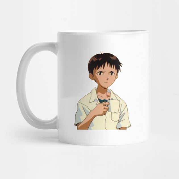 Evangelion Shinji Mug Mug - Neon Genesis Evangelion Store