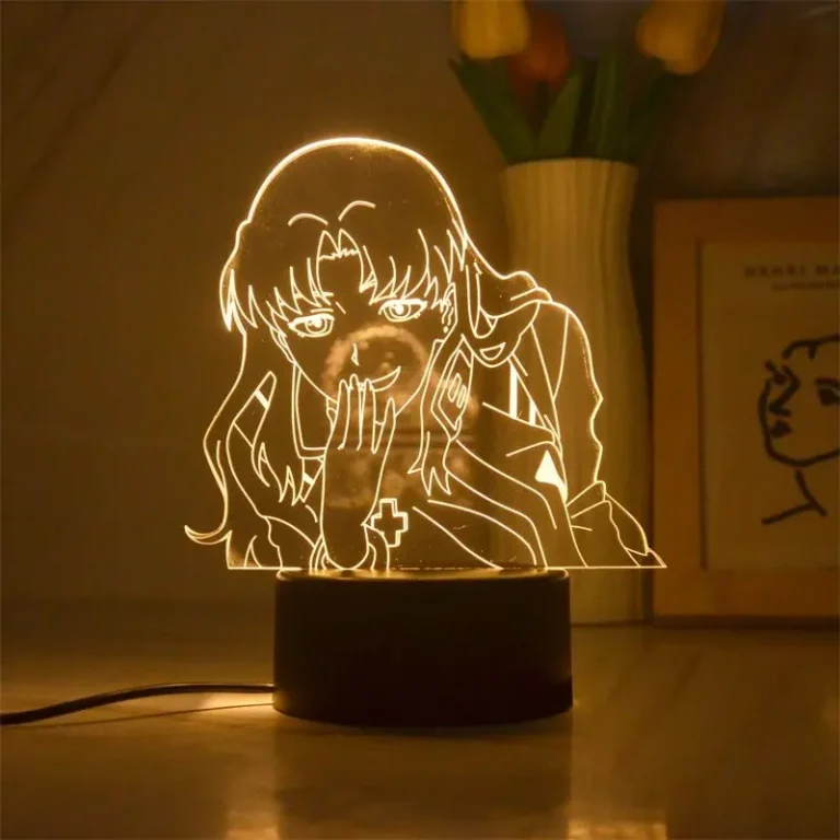 Misato Katsuragi Neon Genesis Evangelion Led Lamp - Neon Genesis Evangelion Store